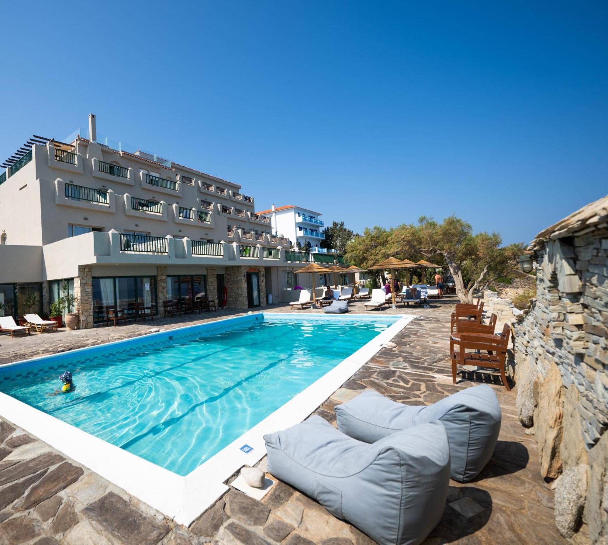 Cavos Bay Hotel & Studios Armenistis  Exteriör bild